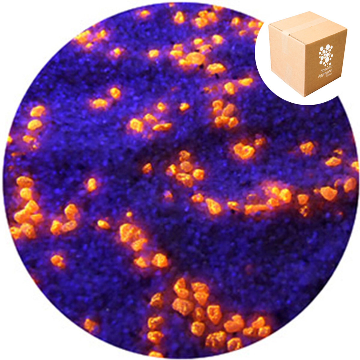 Sand - UV Response - Orange - Coarse